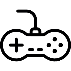 Video Game Controller Icon from Ultimate Light Set