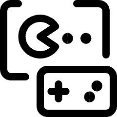 Video Game Controller Monitor Icon from Ultimate Regular Set