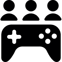 Video Game Controller Team Icon from Ultimate Bold Set