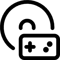 Video Game Disk Controller Icon from Ultimate Regular Set