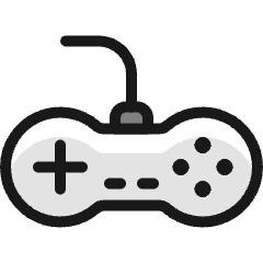 Video Game Controller Icon from Ultimate Colors Set