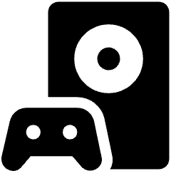 Console Gamebox Icon from Ultimate Bold Set