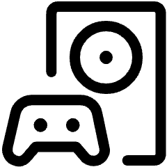 Console Gamebox Icon from Ultimate Regular Set