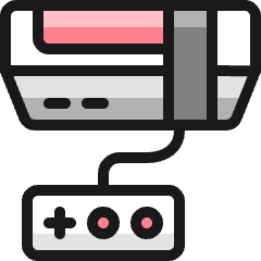 Video Game Console Icon from Ultimate Colors Set
