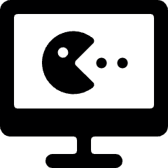 Video Game Monitor Icon from Ultimate Bold Set