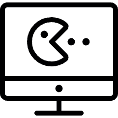 Video Game Monitor Icon from Ultimate Light Set