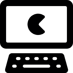 Video Game Pc Icon from Ultimate Bold Set