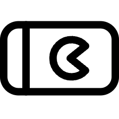 Video Game Smartphone Landscape Icon from Ultimate Regular Set