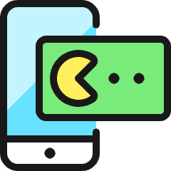 Video Game Smartphone Portrait Icon from Ultimate Colors Set