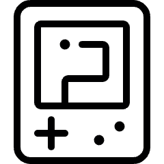 Video Game Tetris Icon from Ultimate Light Set