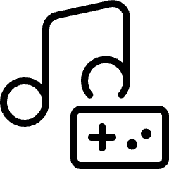 Video Game Wii Music Icon from Ultimate Light Set