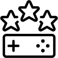 Video Game Wii Rating Icon from Ultimate Light Set