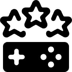 Video Game Wii Rating Icon from Ultimate Bold Set