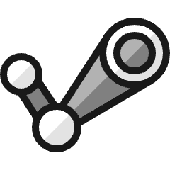 Video Game Logo Steam Icon from Ultimate Colors Set