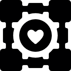 Video Game Logo Companion Cube Icon from Ultimate Bold Set