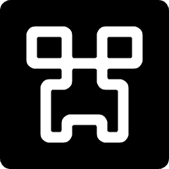 Video Game Logo Creeper Icon from Ultimate Bold Set