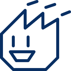 Bomberman Flame Icon from Cyber Line Set