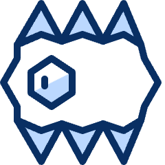 Kirby Cloud Boss Icon from Cyber Duotone Set