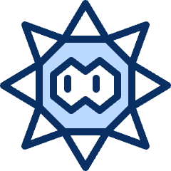 Kirby Gordo Icon from Cyber Duotone Set