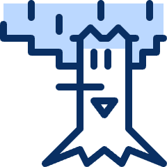 Kirby Tree Boss 1 Icon from Cyber Duotone Set