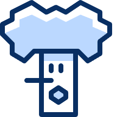 Kirby Tree Boss 2 Icon from Cyber Duotone Set