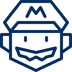 Mario Icon from Cyber Line Set