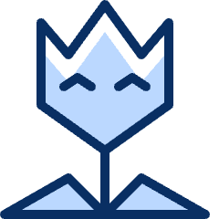 Mario Flower 1 Icon from Cyber Duotone Set