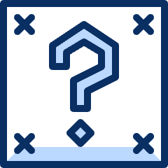Mario Question Box Icon from Cyber Duotone Set