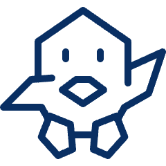 Monster Bird Icon from Cyber Line Set