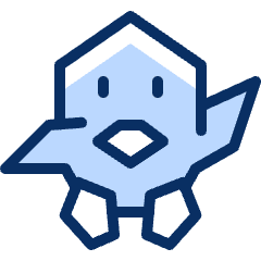 Monster Bird Icon from Cyber Duotone Set