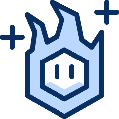 Monster Fire Icon from Cyber Duotone Set