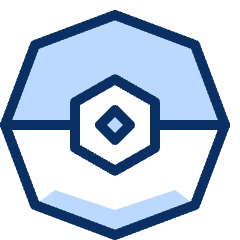 Pokeball Icon from Cyber Duotone Set