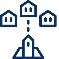 Space Invader Icon from Cyber Line Set