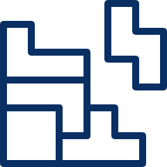 Tetris Icon from Cyber Line Set
