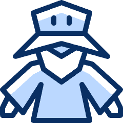 Wizard Icon from Cyber Duotone Set