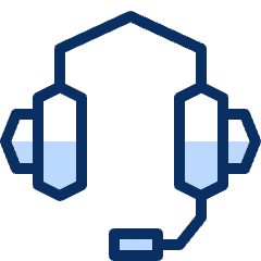 Headphone Icon from Cyber Duotone Set