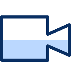 Video Meeting Icon from Cyber Duotone Set