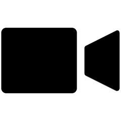 Meeting Camera Icon from Ultimate Bold Set