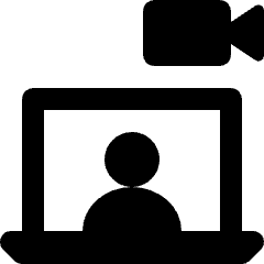 Video Call Laptop Icon from Nova Line Set