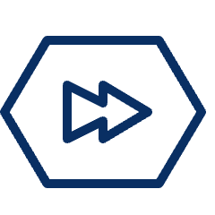 Control Fast Forward Icon from Cyber Line Set