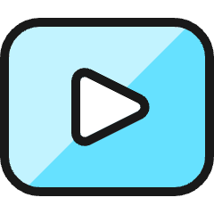 Video Player Icon from Ultimate Colors Set