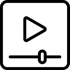 Video Player Adjust Icon from Ultimate Light Set