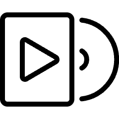 Video Player Album Icon from Ultimate Light Set
