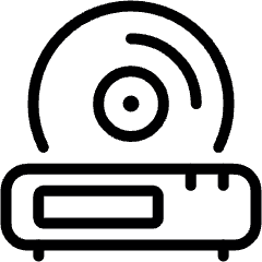 Video Player Device Icon from Ultimate Light Set