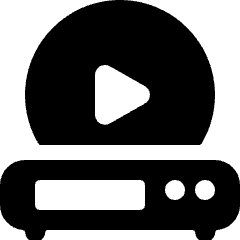 Video Player Device Play Icon from Ultimate Bold Set