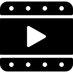 Video Player Movie Icon from Ultimate Bold Set