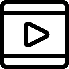 Video Player Movie Icon from Ultimate Regular Set