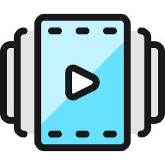 Video Player Slider Icon from Ultimate Colors Set