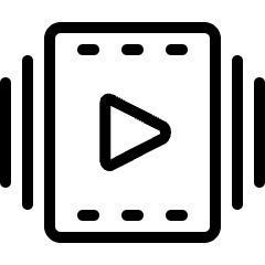 Video Player Slider Icon from Ultimate Light Set