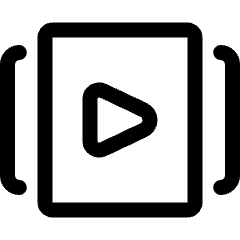 Video Player Slider Icon from Ultimate Regular Set
